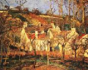 Camille Pissarro Red Roofs1 Village Corner oil